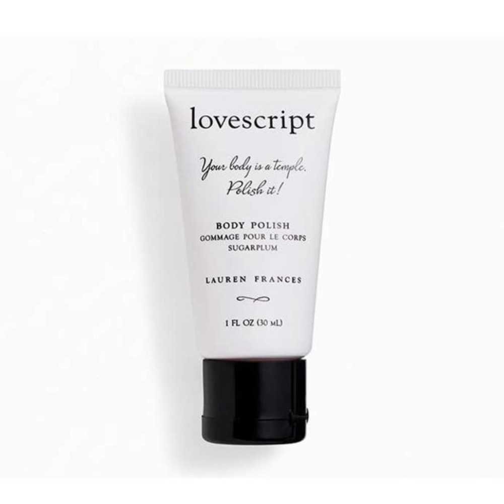 Lovescript Sugarplum Body Polish in Blush Pink